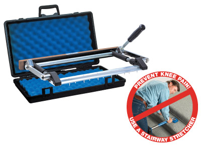 Junior Power Carpet Stretcher with Wheeled Carrying Case