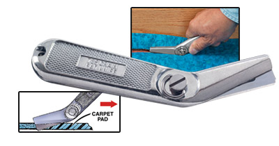 Hand Engraved Crain Carpet Knife 